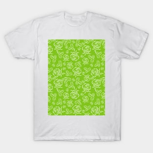 Roses pattern T-Shirt